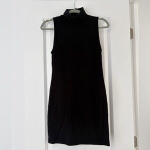 Black Turtleneck Dress